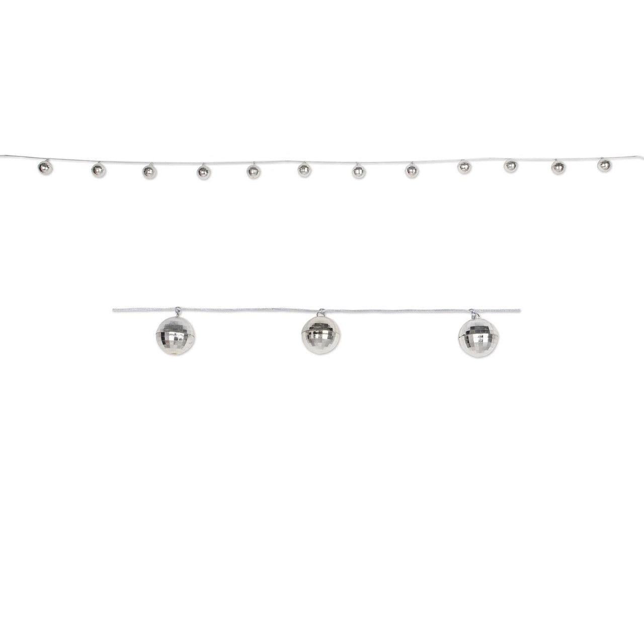 Disco Ball Party Garland - Bulk 12 Pack
