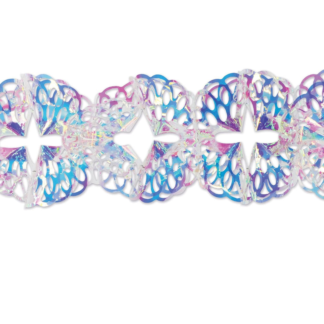 Bulk Iridescent Garland (Case of 6) by Beistle