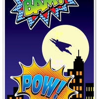 Bulk Hero Door Cover (Case of 12) by Beistle