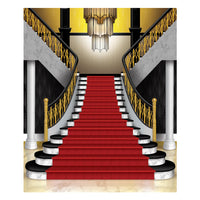 Grand Staircase Party Insta-Mural Decoration Photo Op - Bulk 6 Pack