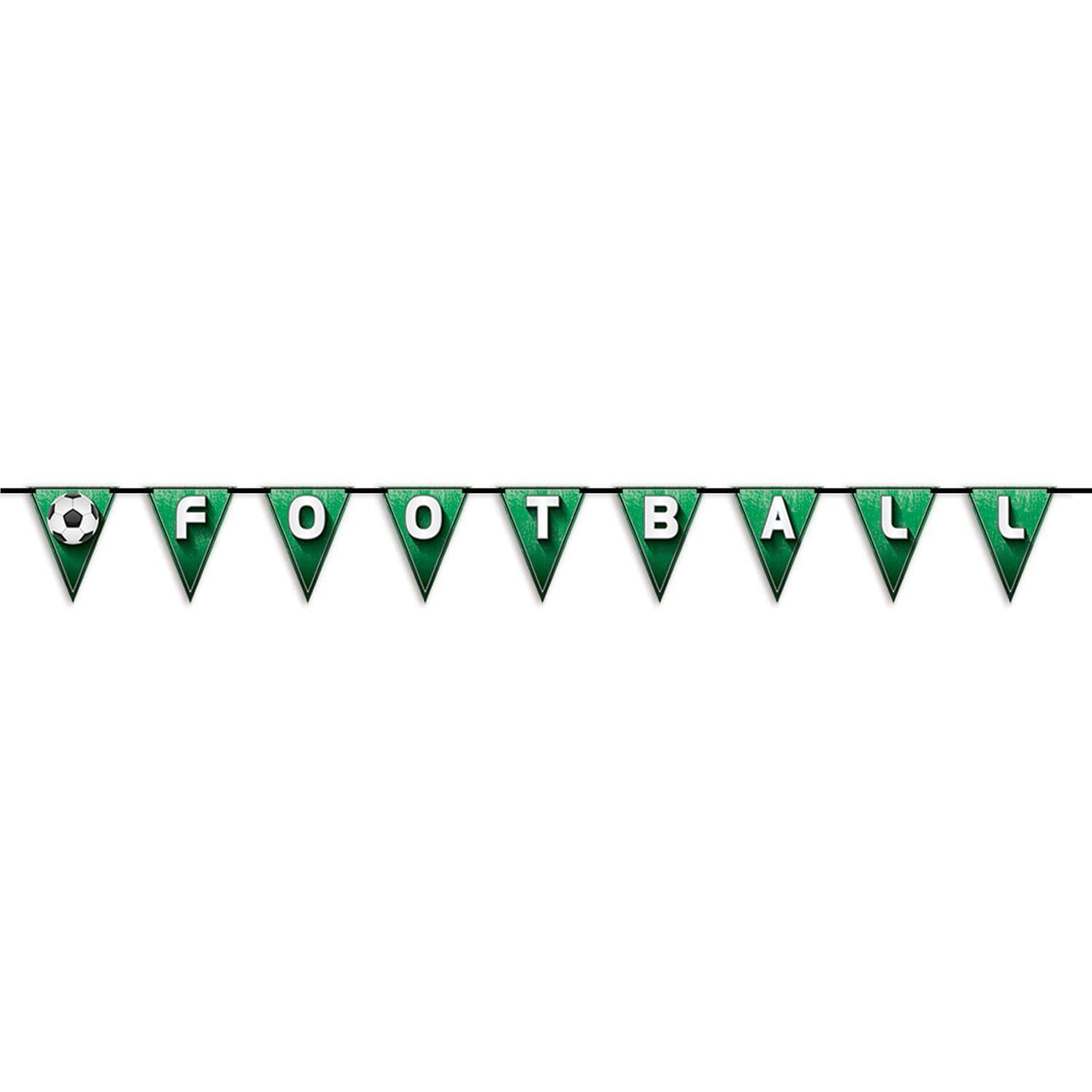 Bulk Soccer!/Football Pennant Streamer (Case of 12) by Beistle