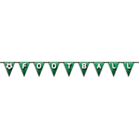 Bulk Soccer!/Football Pennant Streamer (Case of 12) by Beistle