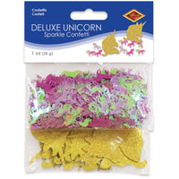 Bulk Unicorn Deluxe Sparkle Confetti (24 Packages Per case) by Beistle