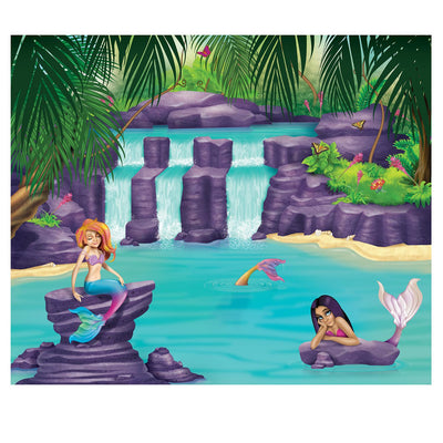 Mermaid Lagoon Party Insta-Mural - Bulk/6 Murals