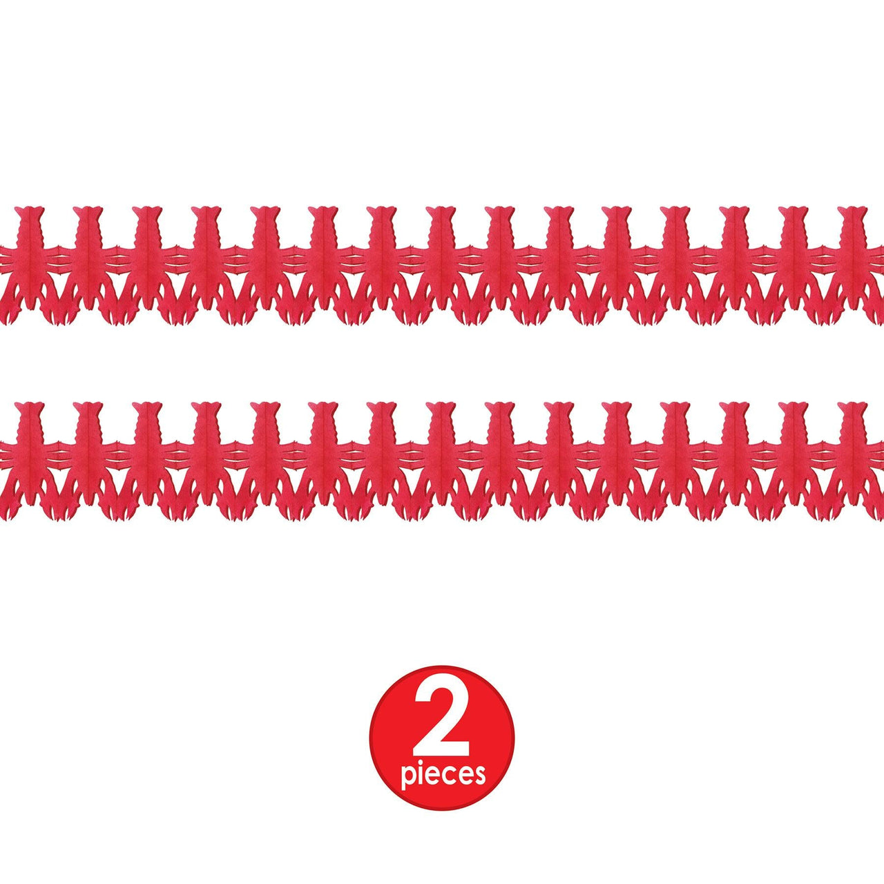 Bulk Crawfish Garland (Case of 12) by Beistle