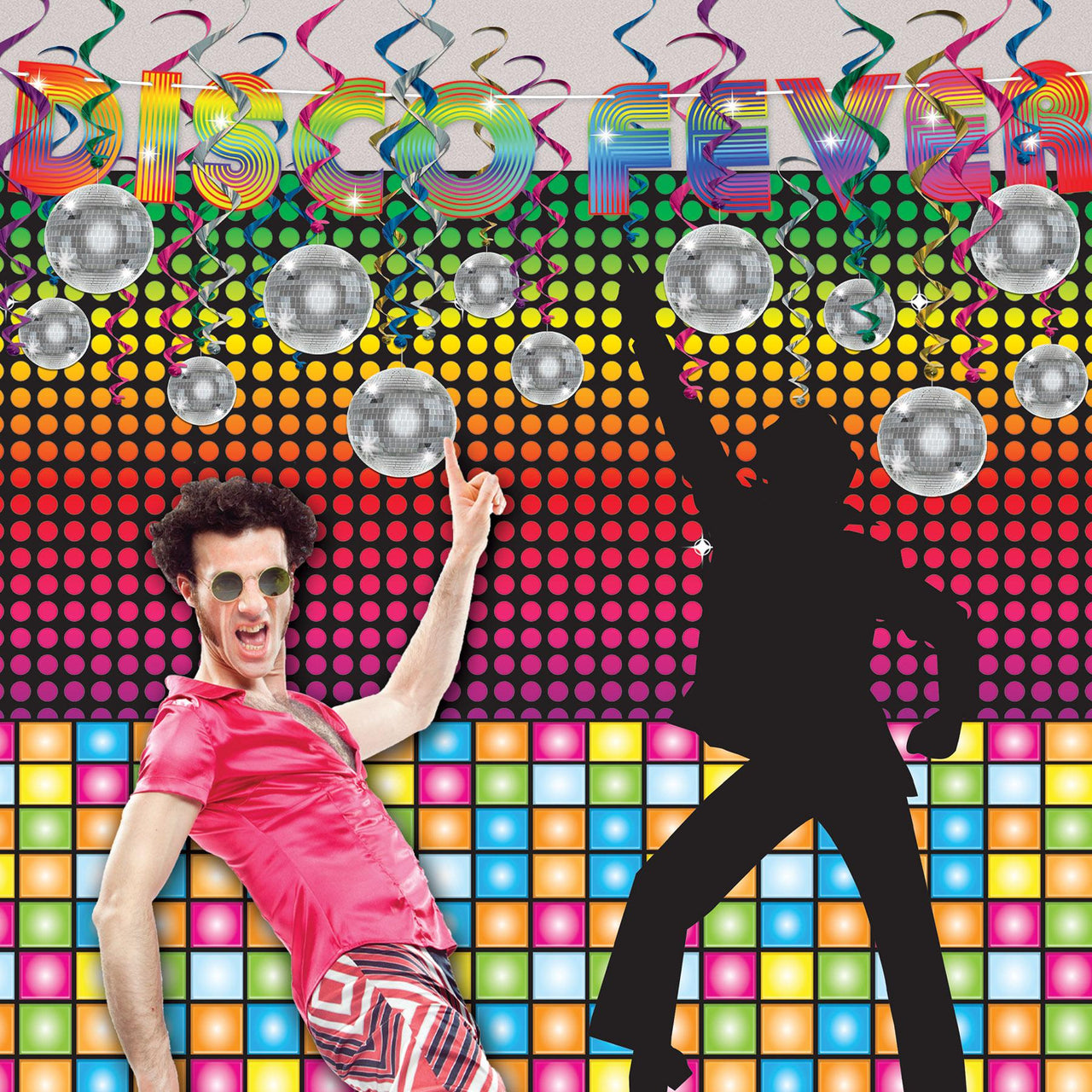 Bulk Disco Ball Whirls (Case of 72) by Beistle