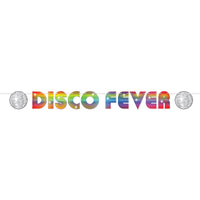 70's Disco Fever Party Streamer - Bulk 12 Pack
