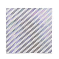 Iridescent Stripes Party Luncheon Napkins - Bulk 192 Pack