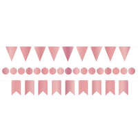 Foil Mini Party Streamer Kit - Bulk 12 Pack