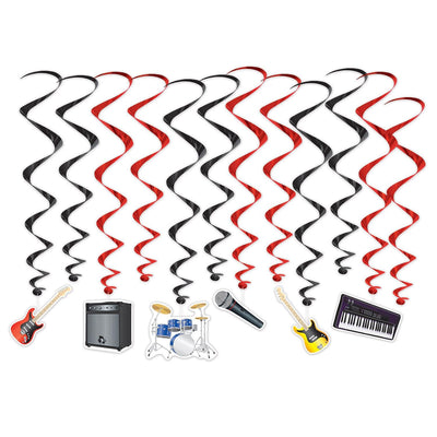 Band Party Whirls - Bulk 72 Pack