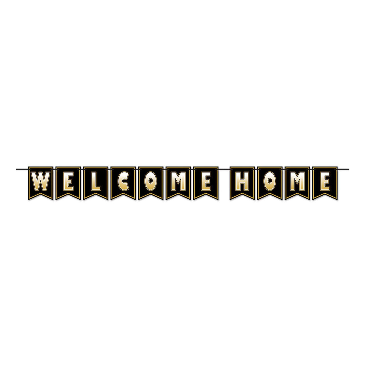 Welcome Home Party Streamer - Bulk 12 Pack