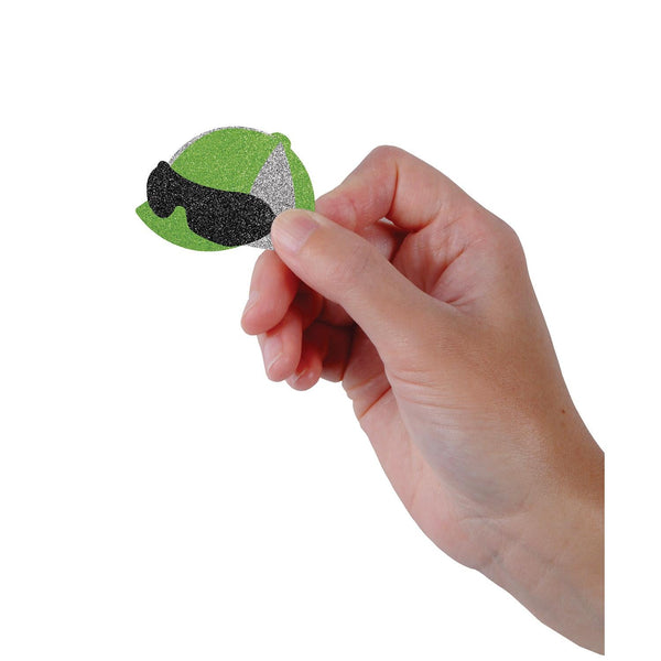 Beistle Jockey Helm Konfetti – Glitzerndes Derby Day Deko-Konfetti, 42,5 G, Bunt