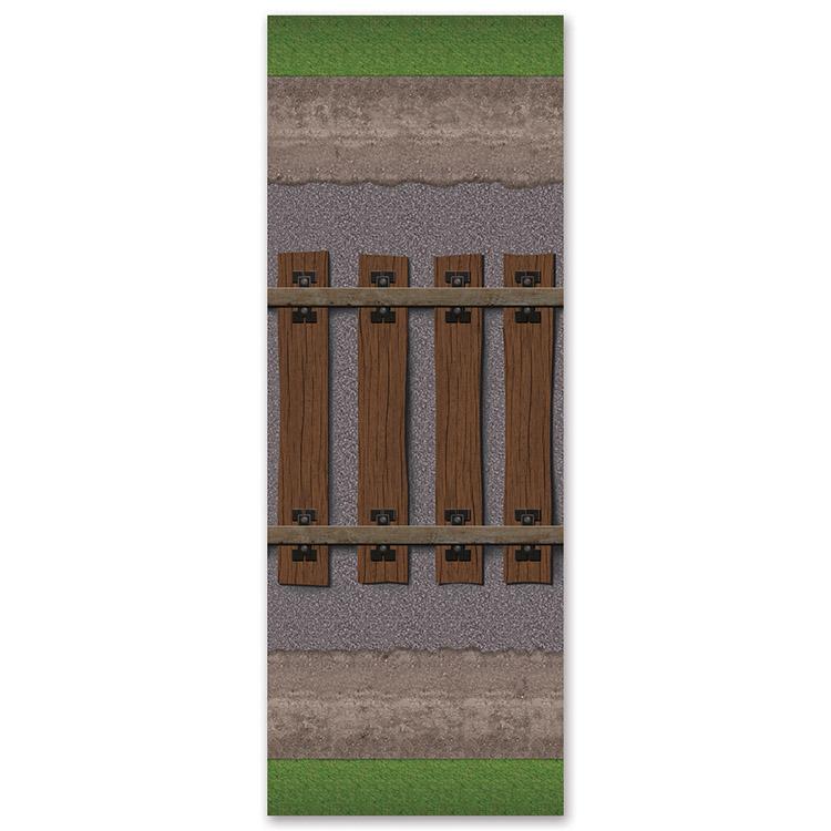 Bulk Railroad Track Tablecover (Case of 12) by Beistle