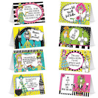Dolly Mama's Adult Celebration Party Table Cards - Bulk/96 Table Cards