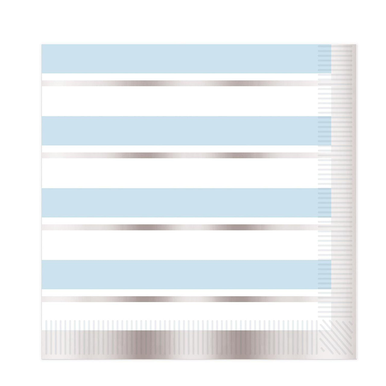 Striped Luncheon Napkins - Boy - Bulk 192 Pack