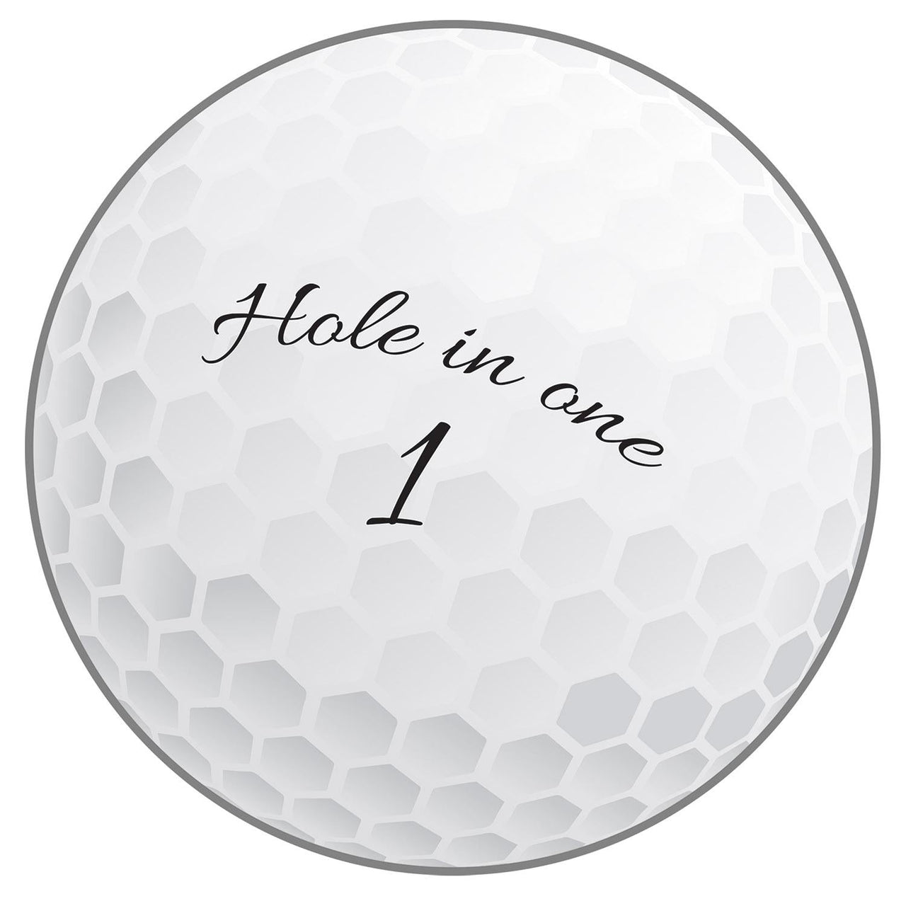 Golf Ball Party Cutout - Bulk 12 Pack