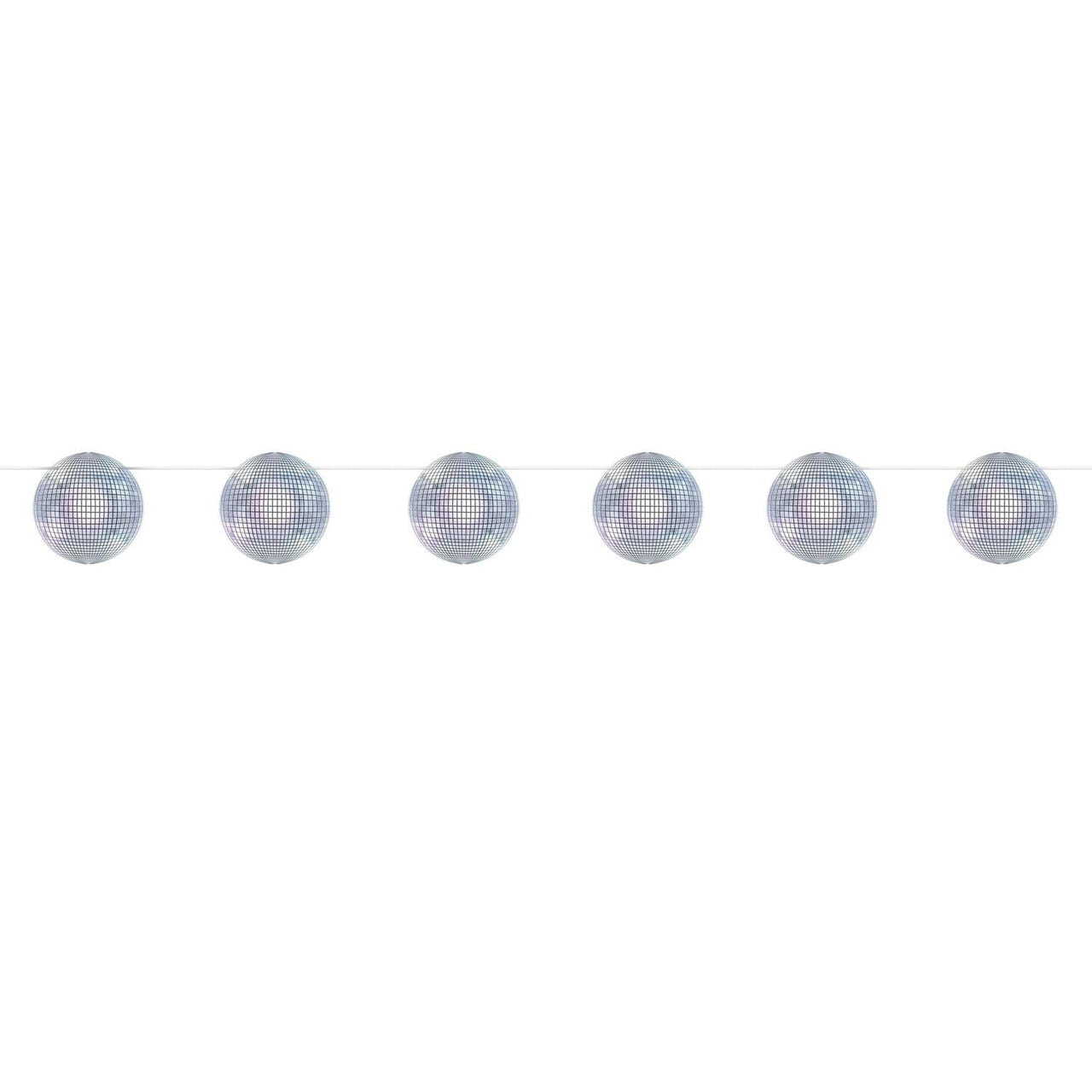 Disco Ball Party Streamer - Bulk 12 Pack