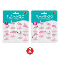 Bulk Flamingo Mini Centerpieces (Case of 96) by Beistle