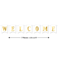 Bulk Foil Welcome Streamer (Case of 12) by Beistle