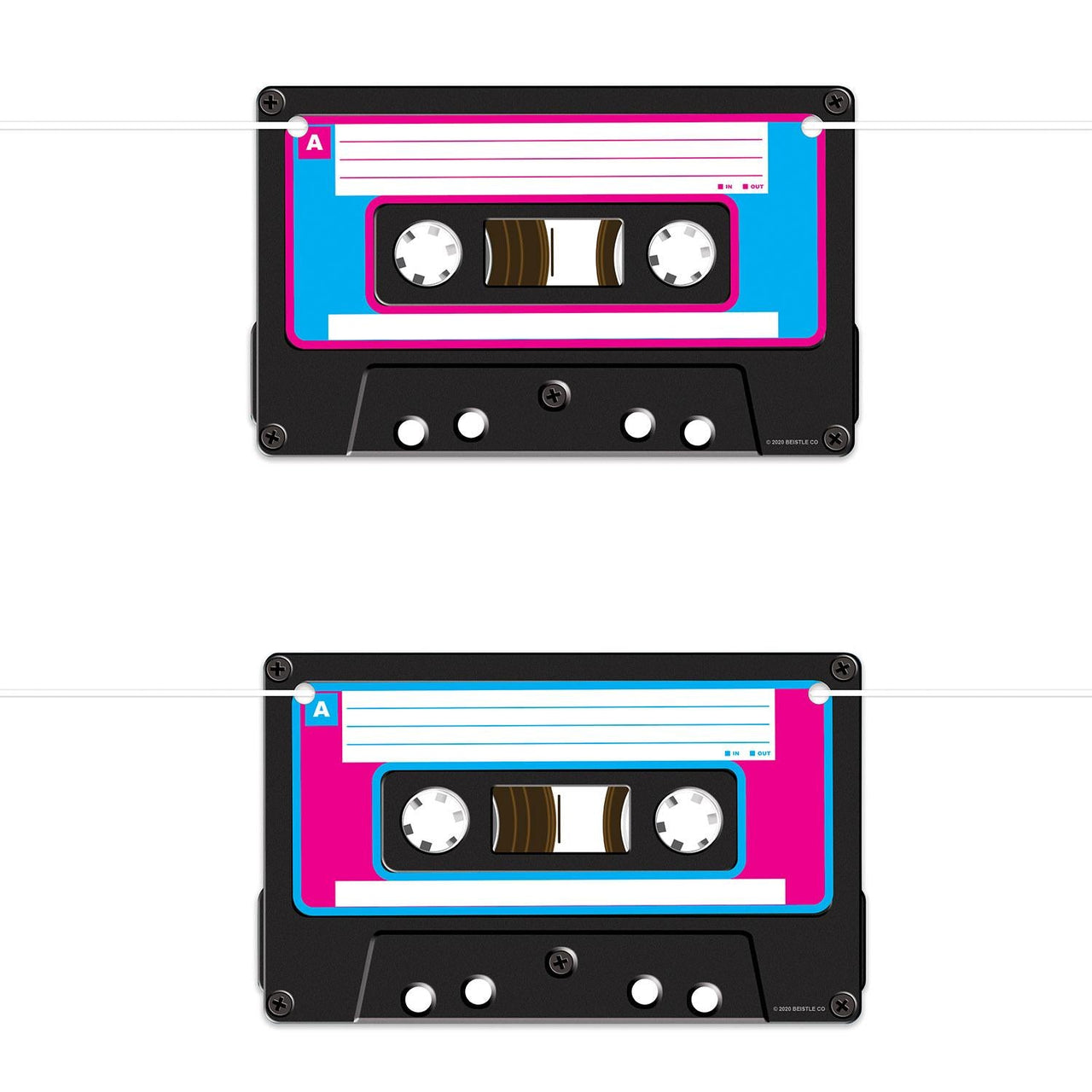 Bulk Cassette Tape Streamer (Case of 12) by Beistle