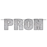 Prom Party Streamer- Silver - Bulk 12 Pack