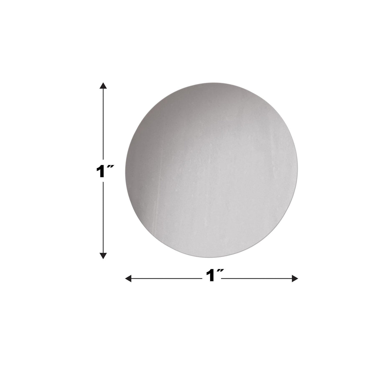 Bulk Metallic Deluxe Dot Confetti - silver (12 Packages) by Beistle