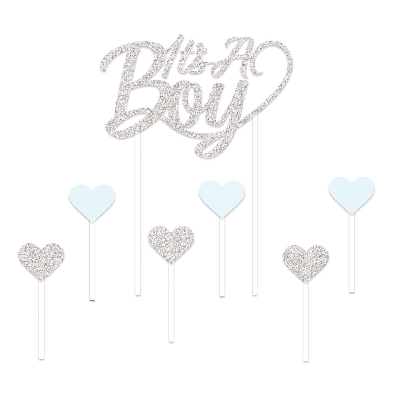 It's A Boy Cake Topper - Bulk 12 Pack