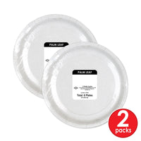 Bulk Palm Leaf Plates (Case of 96) by Beistle