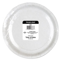 Bulk Palm Leaf Plates (Case of 96) by Beistle