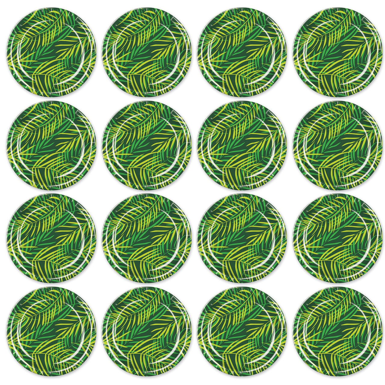 Bulk Palm Leaf Plates (Case of 96) by Beistle