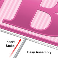 Bulk Plastic Baby Yard Sign (Case of 6) by Beistle