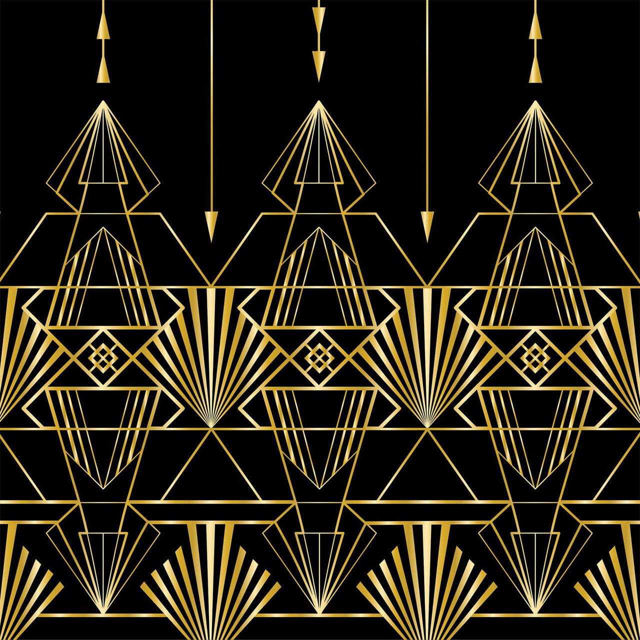 Bulk Roaring 20's Tablecover (Case of 12) by Beistle