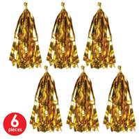 Bulk Metallic Tassels - gold (Case of 72) by Beistle