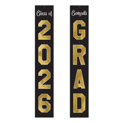 Graduation Jointed Foil Pull-Down Cutouts (2-Pack)