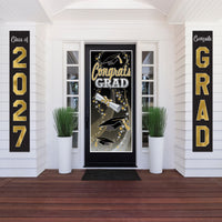 24 Pack Bulk Graduation Foil Pull-Down Cutouts 6 ft Jointed Figures