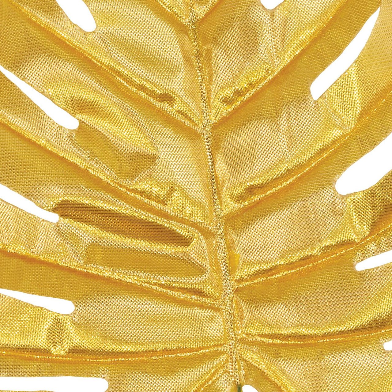 Bulk Fabric Gold Palm Leaves (Case of 24) by Beistle