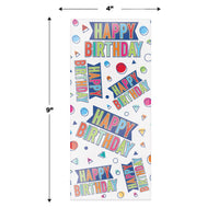 Bulk Happy Birthday Cello Bags (Case of 300) by Beistle
