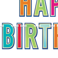 Bulk Foil Happy Birthday Streamer (Case of 12) by Beistle