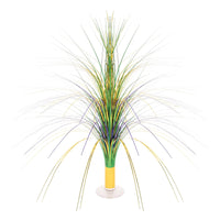 Mardi Gras Metallic Spray Centerpiece - Bulk 6 Pack