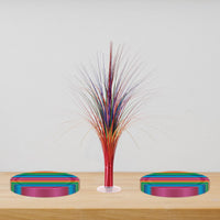 Bulk Metallic Spray Centerpiece - multi-color (Case of 6) by Beistle