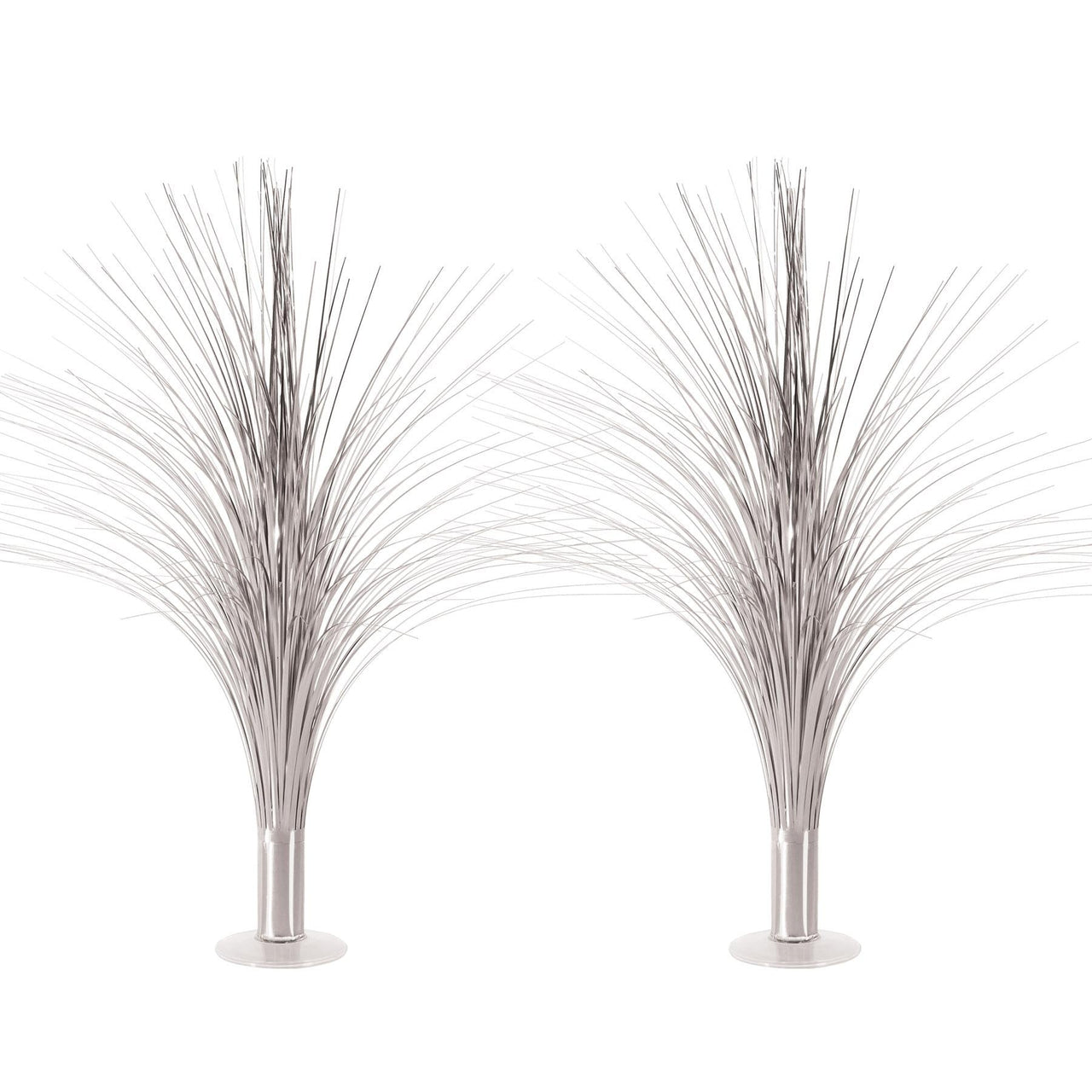 Bulk Metallic Spray Centerpiece - silver (Case of 6) by Beistle