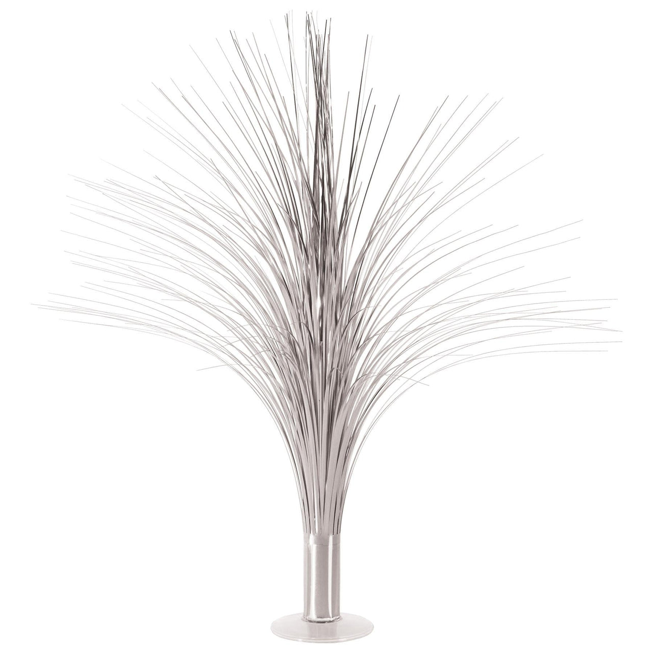 Metallic Party Spray Centerpiece - silver - Bulk 6 Pack
