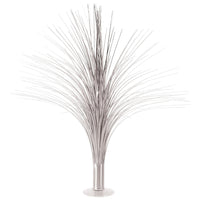 Metallic Party Spray Centerpiece - silver - Bulk 6 Pack