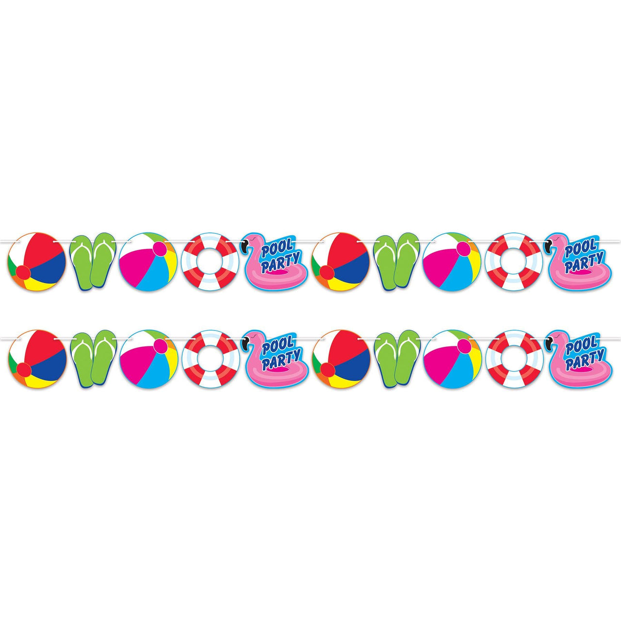 Bulk Pool Party Streamer (Case of 12) by Beistle