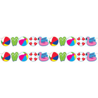 Bulk Pool Party Streamer (Case of 12) by Beistle