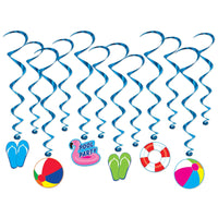 Pool Party Whirls - Bulk 72 Pack