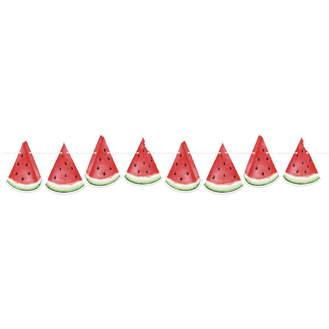 Watermelon Party Streamer - Bulk 12 Pack