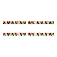 Bulk Celebrate Juneteenth Streamer (Case of 12) by Beistle