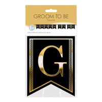 Bulk Groom To Be Streamer (Case of 12) by Beistle