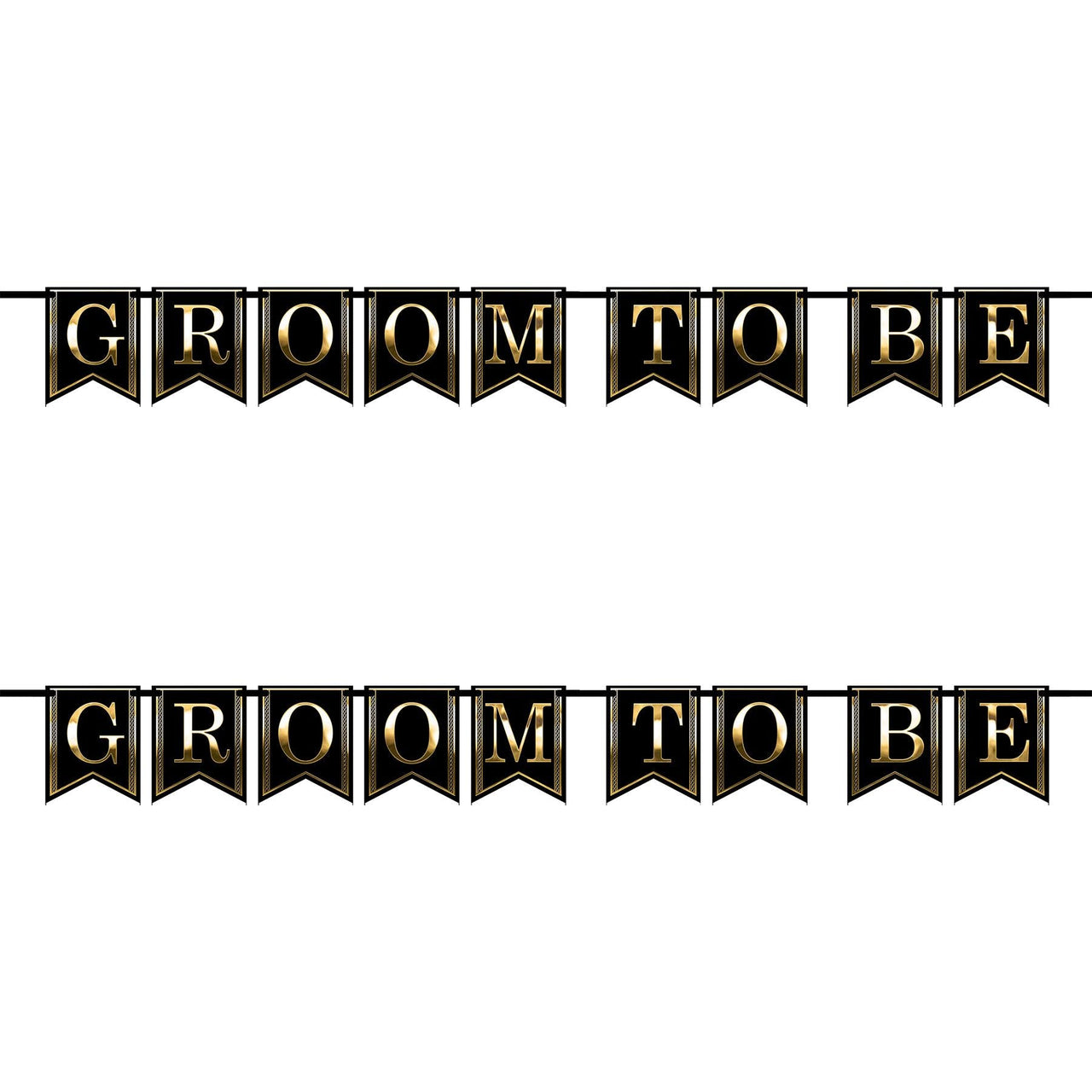 Bulk Groom To Be Streamer (Case of 12) by Beistle